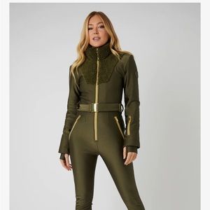 My SundaySki Sherpa Ski Suit - Khaki NEW